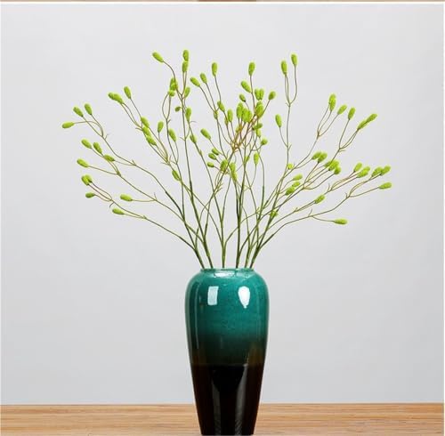 3Pcs 28.3in Artificial Sanguisorba Fruit Stems,Natural Dried Style Greenery - Image 4