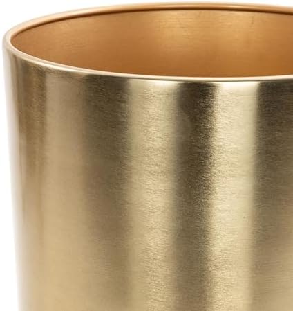 CosmoLiving by Cosmopolitan Metal Dome Planters, Set of 2, 19", 22"H, Gold - Image 5