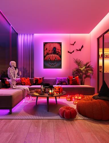 Govee 100ft RGBIC LED Strip Lights, Work with Alexa and Google Assistant - Image 3