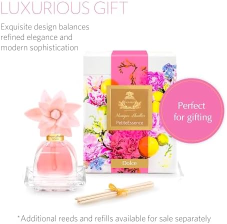 AGRARIA PetiteEssence Flower and Reed Diffuser Set, Hand Crafted Sola Flower Botanical Home Fragrance Set, Scented Oil Gift for All Occasions - Image 5