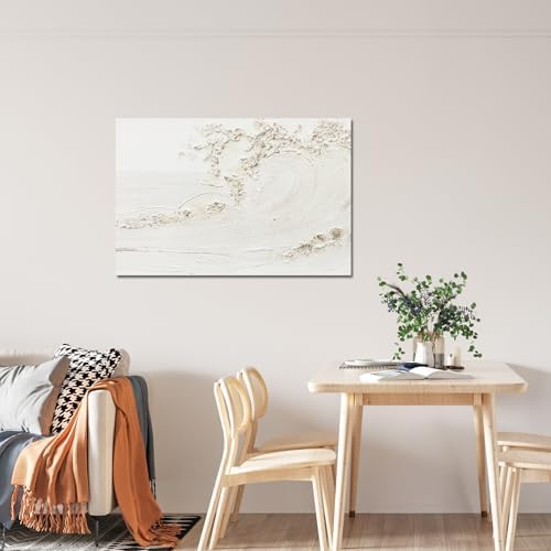 Canvas Wall Art Decor Large Wall Art for Living Room Large Artwork for Walls Black Abstract Wall Art Decor Canvas Art Wall Decor Modern Textured Wall Art Paintings 32" X 48" Bedroom Office Wall Decor - Image 6
