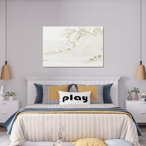 Canvas Wall Art Decor Artwork for Walls Wall Art for Living Room Black Abstract Wall Art Decor Canvas Art Wall Decor Modern Textured Wall Art Black Wall Paintings 24" X 36" Bedroom Office Decor - Image 3