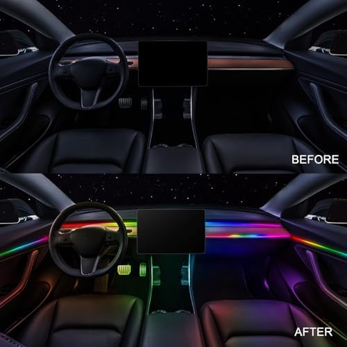 Dreamcolor Acrylic Interior Car LED Strip Light 43-inch, which fit for dreamcolor Main Controller Connects and sub-Controller kit (not Including), Not Applicable dreamcolor 1 Lights - Image 4