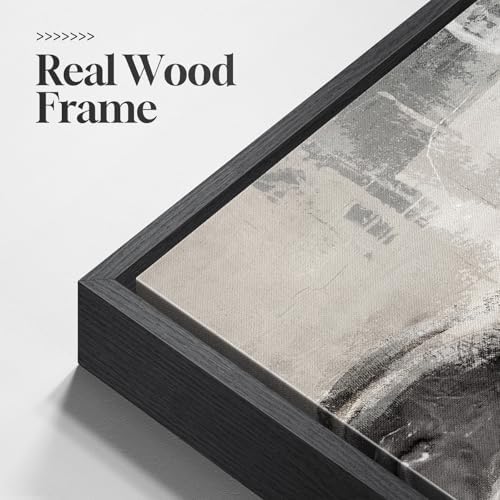 Framed Modern Minimalist Neutral Abstract Wall Art, 3 Piece Set, 16x24 In - Image 6