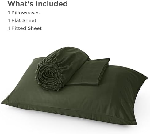 Bedsure PureWoven 100% Rayon Derived from Bamboo, Twin XL Sheets, 3 Pieces - Image 5