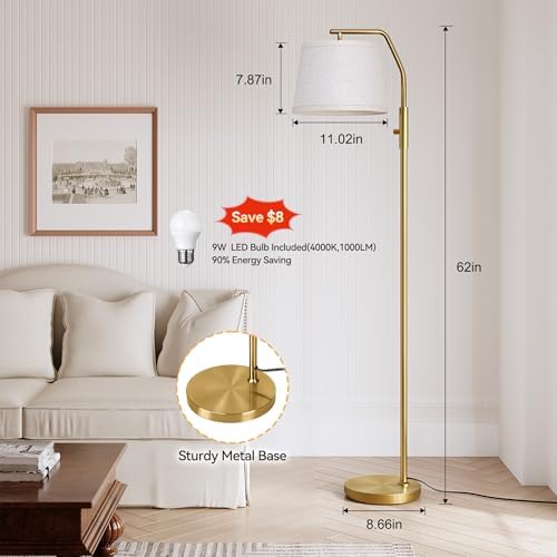 SUNMORY Floor Lamps for Living Room, 0-100% Dimmable Standing Lamp - Image 4