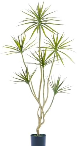 6FT Artificial Dracaena Plant Faux Tree with Detachable Branches by BRIBAY