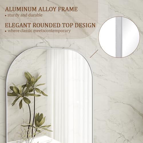 Koonmi Full Length Mirror, 71"x26" Mirror Full Length with Stand - Image 4