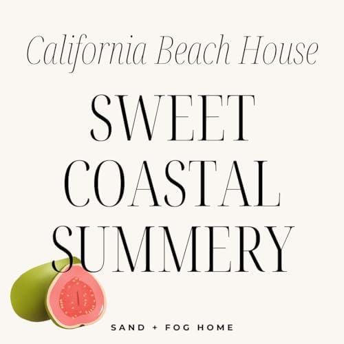 Sand + Fog Scented Candle - California Beach House – Additional Scents and Sizes – 100% Cotton Lead-Free Wick - Luxury Air Freshening Jar Candles - Perfect Home Decor – 12oz - Image 5