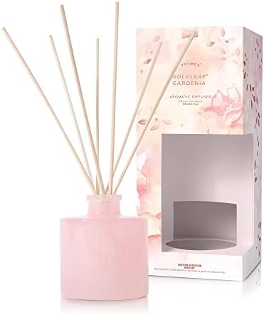 Thymes Petite Diffuser - 4 Fl Oz - Goldleaf Gardenia by Unknown
