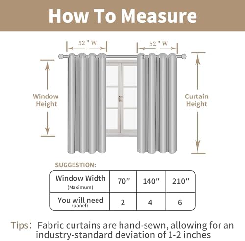 LAMIT Olive Green Linen Curtains for Living Room Bedroom, 52 x 108 Inch - Image 7