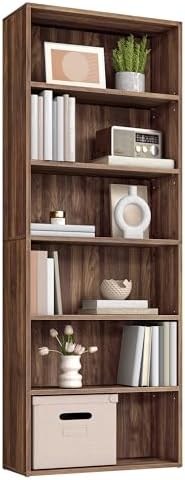 VASAGLE 6-Tier Bookshelf, Storage Organizer, 23.6 x 9.4 x 63.2 Inches by VASAGLEbySONGMICSHOME