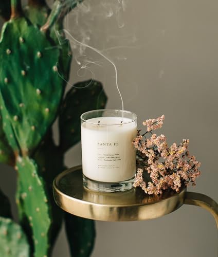 Brooklyn Candle Studio Santa Fe Classic 2 Wick Candle - Luxury Scented Candle, Vegan Soy Wax, Hand Poured in The USA, 70 Hour Slow Burn Time - 13oz - Image 6