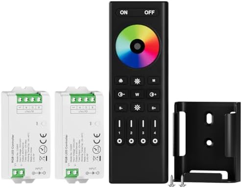 BTF-LIGHTING 2.4GHz Wireless Remote RC03RFB &2PCS C03RF Tuya Controller Kit by BTF-LIGHTING