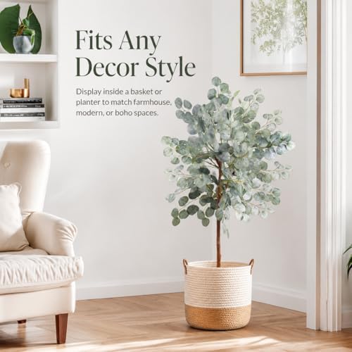 Artificial Eucalyptus Trees, 4FT, 2 Pack - Image 5