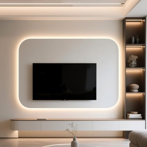 COB LED Strip Lights, Dotless LED Lights with Remote& App, 49.2ft Natural White 4000K Super Bright Dimmable 24V Flexible LED Tape Light,Kitchen Cabinet,Office,Stairs,Shelf Indoor Lighting. - Image 7