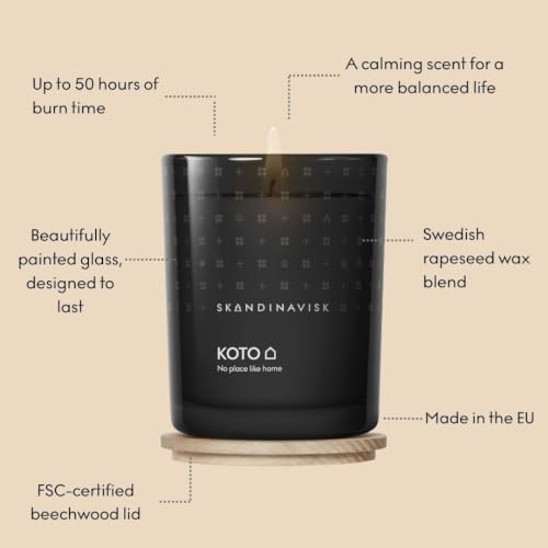 SKANDINAVISK Scented Candle, KOTO(Home), 7.0 Ounce - Image 2