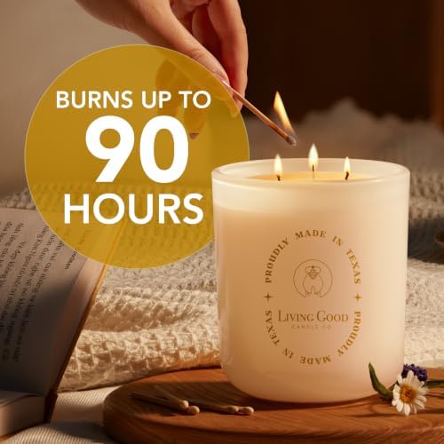 Tranquility – Soothing Chamomile & Calming Lavender Essential Oils – Pure Beeswax Candle for a Restful, Peaceful Night – Non-Toxic Aromatherapy Candle – Newly Reformulated - Image 2