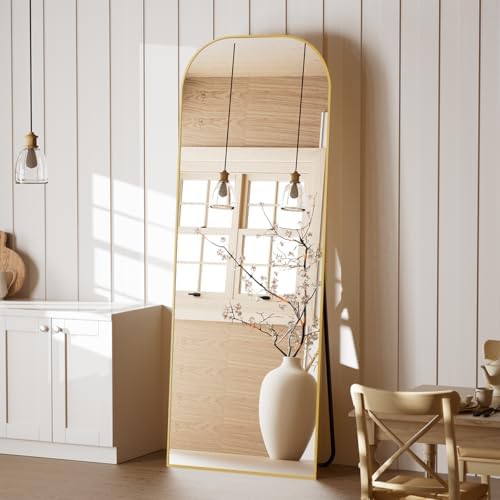 Koonmi Full Length Mirror, 56"x21" Mirror Full Length with Stand by KOONMI
