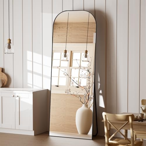 Koonmi Full Length Mirror, 56"x21" Mirror Full Length with Stand by KOONMI