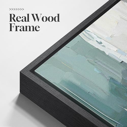 Large Framed Colorful Abstract Wall Art for Living Room Set of 2, 24x36 In - Image 5