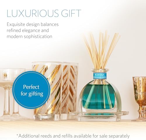 AGRARIA Mediterranean Jasmine AirEssence Reed Diffuser Set, 7.4 fl oz - Image 5