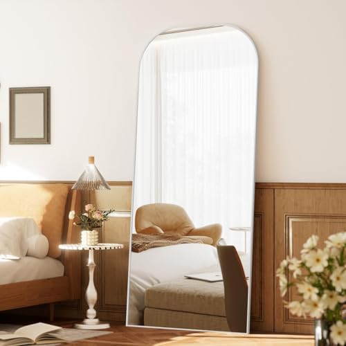 Koonmi Full Length Mirror, 56"x21" Mirror Full Length with Stand - Image 6