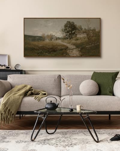 InSimSea Extra Large Framed Vintage Wall Art, Rustic Landscape,48x24in - Image 4