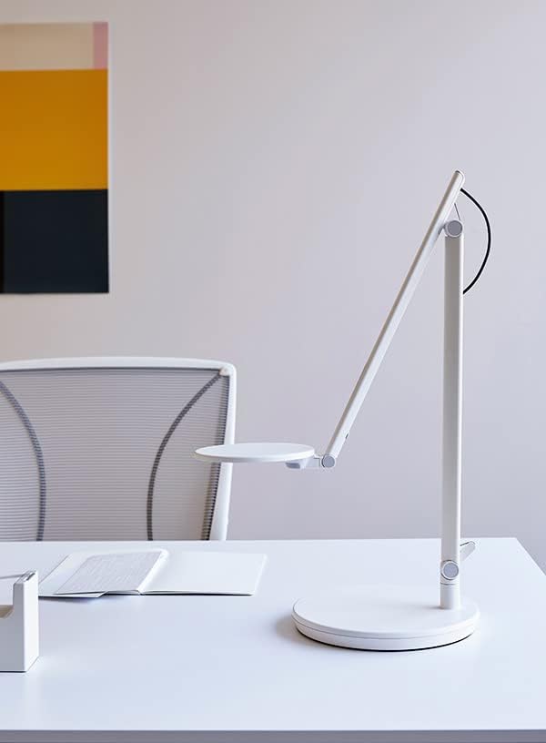 Humanscale Nova Task Light | Extended Range Arm | Desktop Base | 3000 K Color Temperature | Jet Black - Image 7