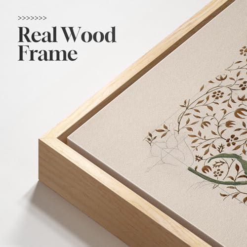 Large Framed William Morris Canvas Wall Art for Living Room, 3 Piece - Image 5