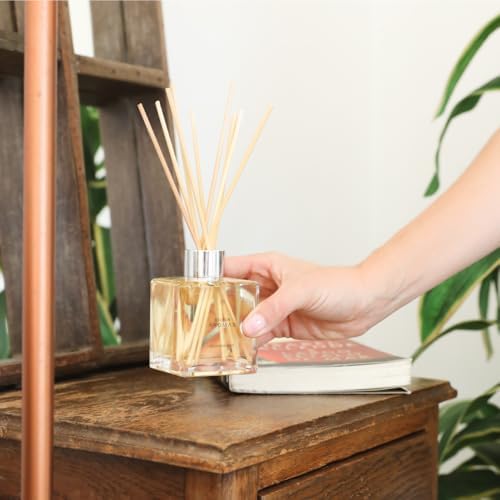 Doctor Aromas Premium Reed Diffuser Diffuser Glass Jar Set Elegant Scent for Home, Room or Bathroom and Fresh Air Scent Lasting Home Fragrance Over 90 Days (Pack of 1, Promise) - Image 3