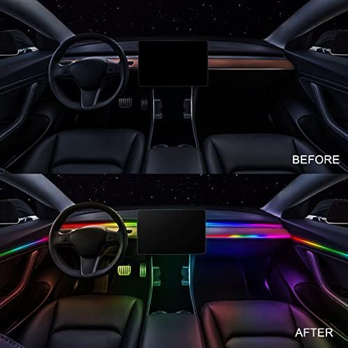 Dreamcolor Acrylic Interior Car LED Strip Light 55.1-inch, Fits Dreamcolor Main & Sub-Controllers - Image 5