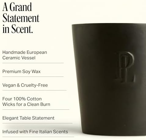 Preston Lane Extra Large Scented Candle 72oz, 4-Wick Soy - Terrace View - Image 3