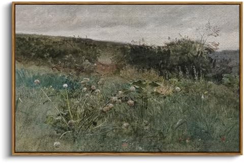 InSimSea Framed Canvas Wall Art Vintage Decor, Rustic Classical Paintings for Wall Decorations, Large Prints Artwork, Living Room Home Kitchen Farmhouse Bathroom Decor, 24"x36" by InSimSeaArt