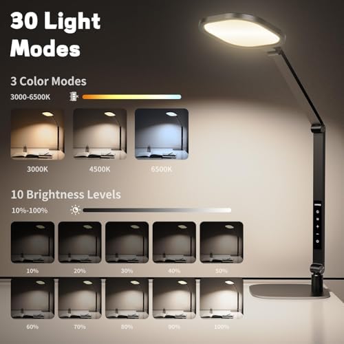 LitONES LED Desk Lamp for Home Office, Soft Edge-lit Design, Modern Style - Image 3
