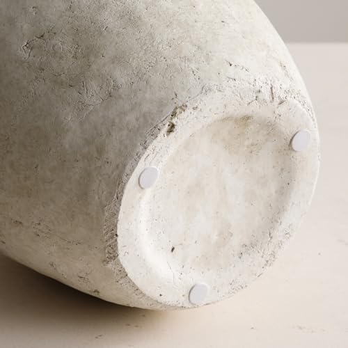 Ceramic Flower Vase Home Decor Rustic Vintage Terracotta Vase 7.28" - Image 5