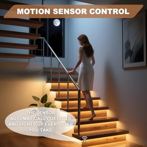 Intelligent Motion Sensor Stair Light, 40 inches, 16 Stairs - Image 5