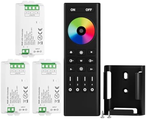 BTF-LIGHTING 2.4GHz Wireless Remote RC03RFB &3PCS C03RF Tuya Controller Kit by BTF-LIGHTING