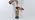 27.25" Antique Gold Table Lamps with Night Light, Bedside Lamps Set of 2 - Image 7