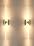 Battery Operated Wall Sconces Set of 2, Remote, 10000mAh, Gold, Bubble - Image 7