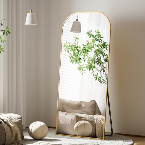 Koonmi Full Length Mirror, 71"x26" Mirror Full Length with Stand - Image 2