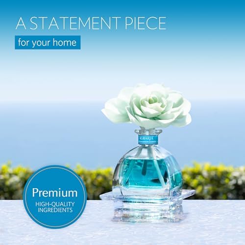 AGRARIA Mediterranean Jasmine AirEssence Reed Diffuser Set, 7.4 fl oz - Image 2