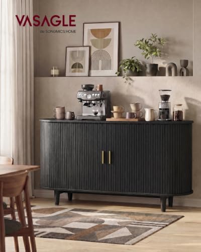 VASAGLE Storage Cabinet, Sideboard with Adjustable Shelves - Image 2
