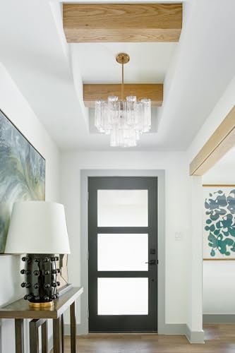 Crystorama Addis 4 Light Aged Brass Chandelier - Image 7