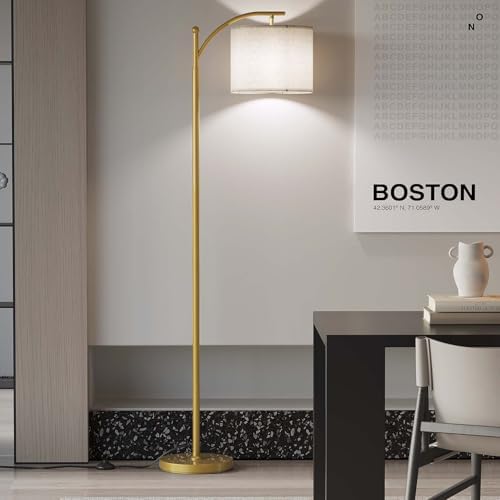 SUNMORY Arc Floor Lamp, Modern Floor Lamp with 9W 3 Color Temperatures Bulb - Image 5