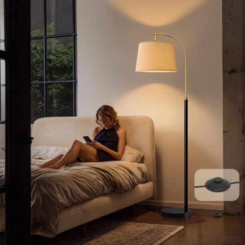 G-SAFAVA Floor Lamps for Living Room Bedroom, 62" Mid Century Modern Lamp - Image 5