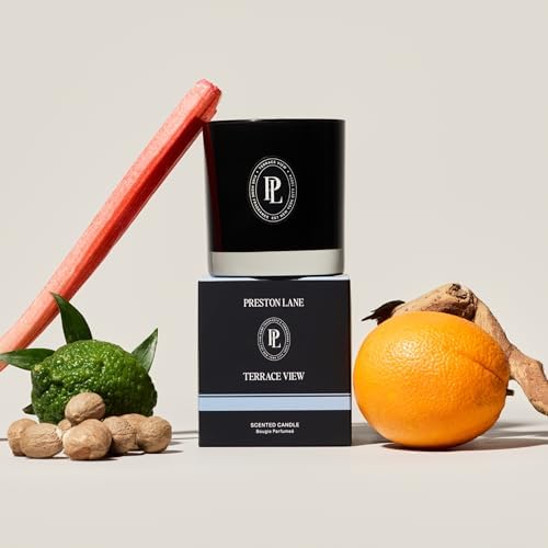 Preston Lane Scented Candle 7.5oz Soy Wax 2-Wick Home - Terrace View - Image 2
