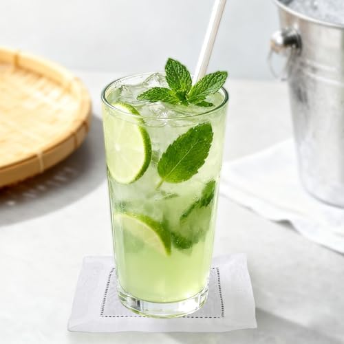 100pcs Linen Cocktail Napkins, Reusable Square Napkins - Image 4