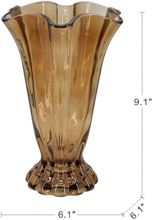 Tall Tapered Glass Vases for Centerpieces, Flowers Vase Set Home Decor - Image 7