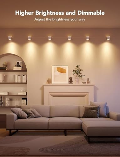 Govee Cube Wall Sconces, RGBIC LED Wall Light Works with Alexa, 15ft - Image 6